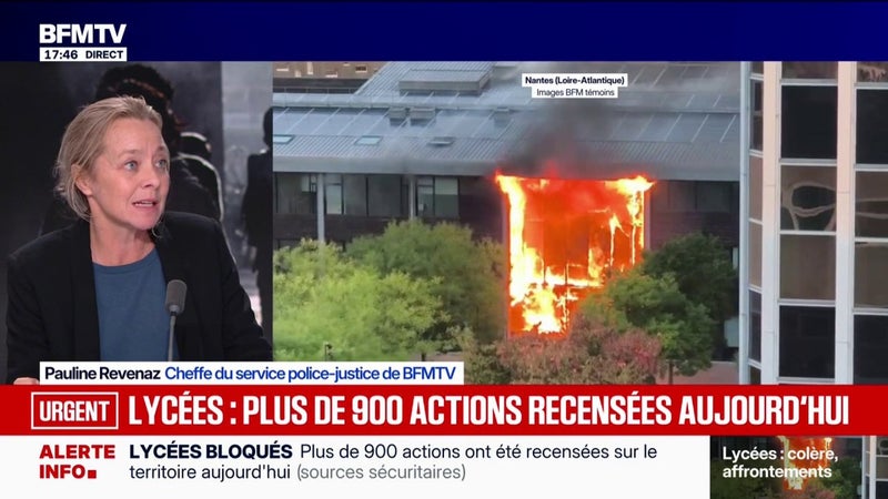 Lycées: plus de 900 actions recensées ce jeudi