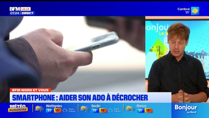 BFM Nord et Vous: comment aider son ado à décrocher de son téléphone ?