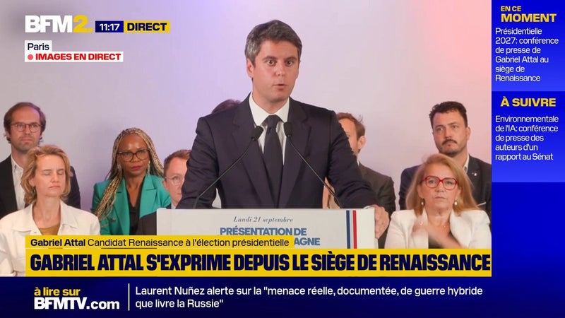 Présidentielle: Agnès Pannier-Runacher et Paul Midy vont "piloter le projet" de la campagne de Gabriel Attal