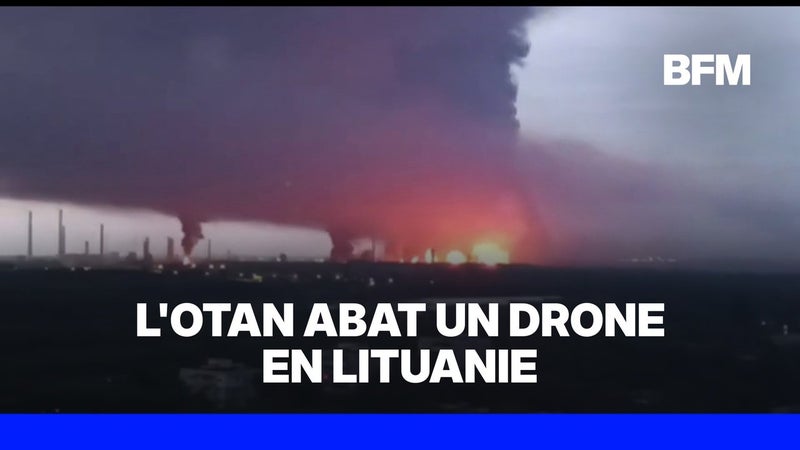 Lituanie: des avions de chasse de l'Otan abattent un drone