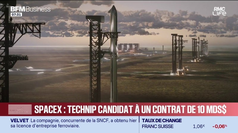 Technip Energies veut monter dans la fusée Space X