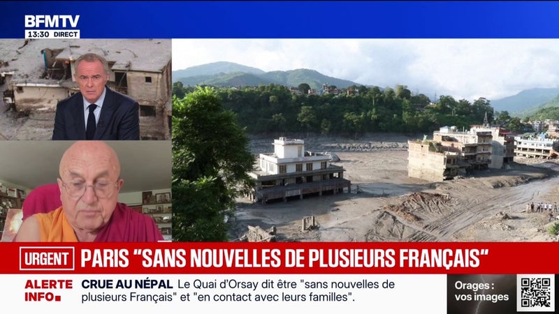Népal: "ce sont les pays les plus pauvres [...] qui pâtissent de l'excès de consommation des pays riches", regrette Mathieu Ricard, moine bouddhiste