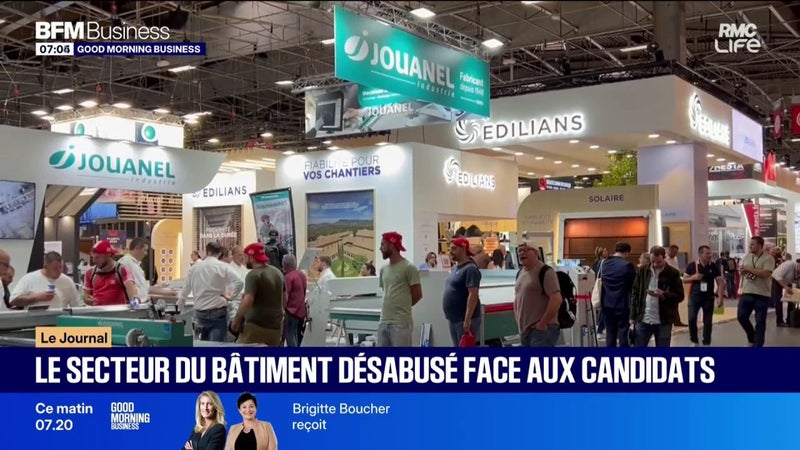 Le secteur du bâtiment désabusé face aux candidats