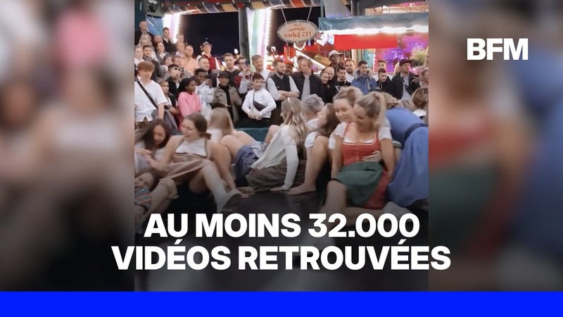 Face à la multiplication de vidéos voyeuristes, des shorts distribués aux femmes lors de l’Oktoberfest