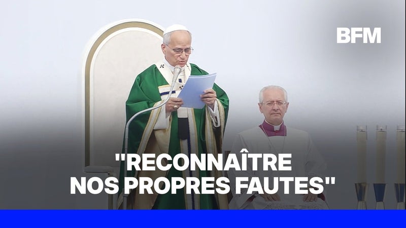 Visite du pape: Léon XIV appelle l'Église à "reconnaître ses fautes" sur les violences sexuelles
