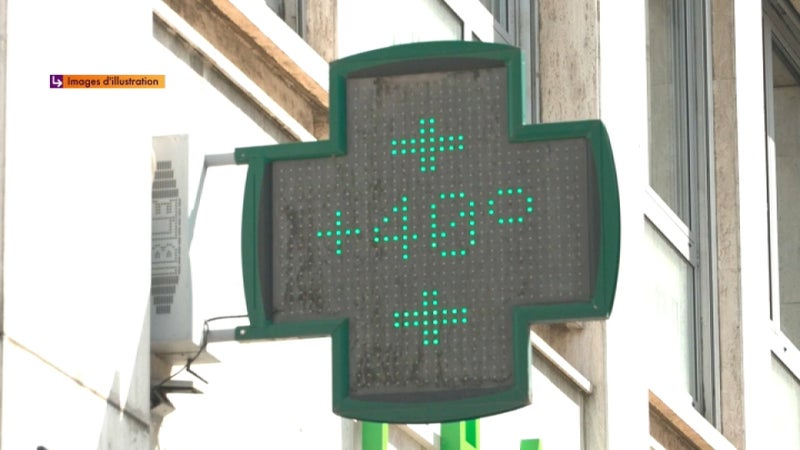 Pic de chaleur ce week-end: jusqu'à 40°C dans la moitié sud du pays