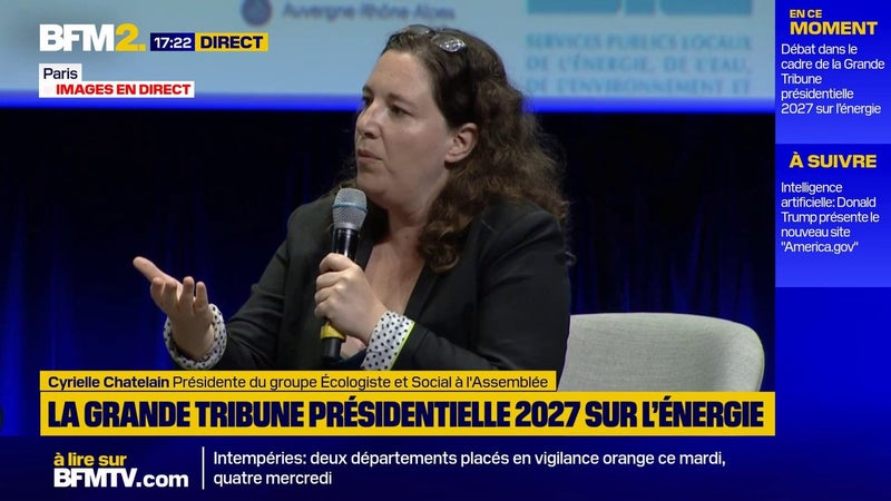 Prix des carburants: l'écologiste Cyrielle Chatelain plaide pour "un parc social de la voiture électrique"