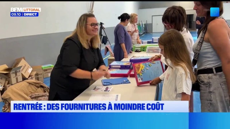 C'est l'heure des dernières distributions de fournitures scolaires