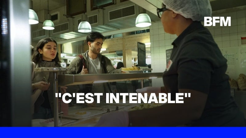 Restaurants universitaires: débordés avec les repas à un euro, les agents du Crous en grève