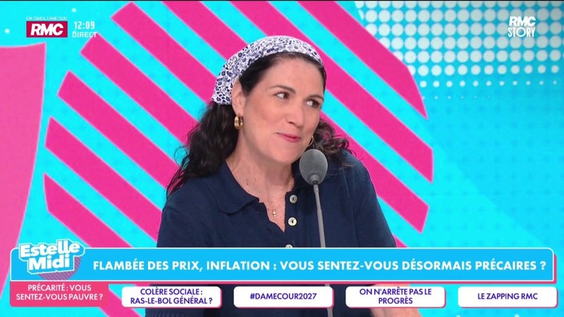 Précarité : "Aujourd'hui, je fais partie de la classe moyenne très très basse", confie Emmanuelle Dancourt