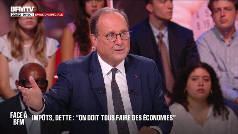 Budget: "Sur les dépenses de santé, il y a des économies à faire", estime François Hollande, ancien président de la République