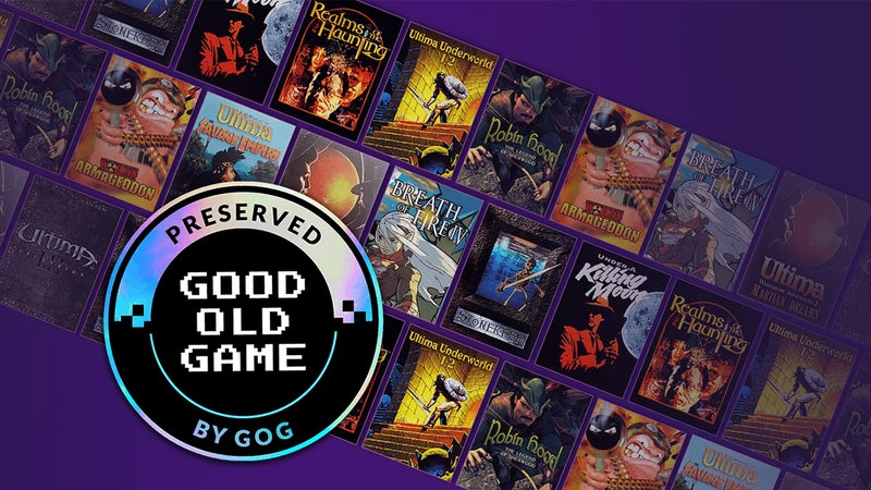 Gog, plateforme reine des jeux vidéo sans DRM, fait un pas épique de plus dans la préservation des vieux titres: faites vos cartons, c’est reparti pour la nostalgie