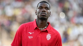 Paul Pogba avec Monaco le 8 août 2025