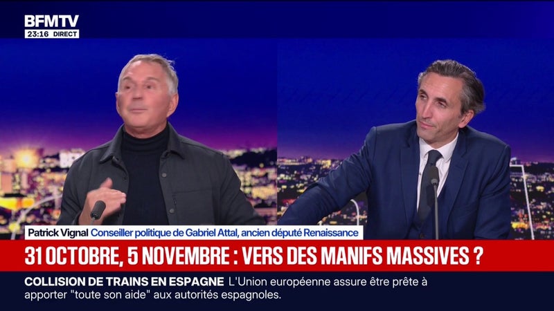 "On ne peut pas y arriver seul", affirme Patrick Vignal, conseiller politique de Gabriel Attal