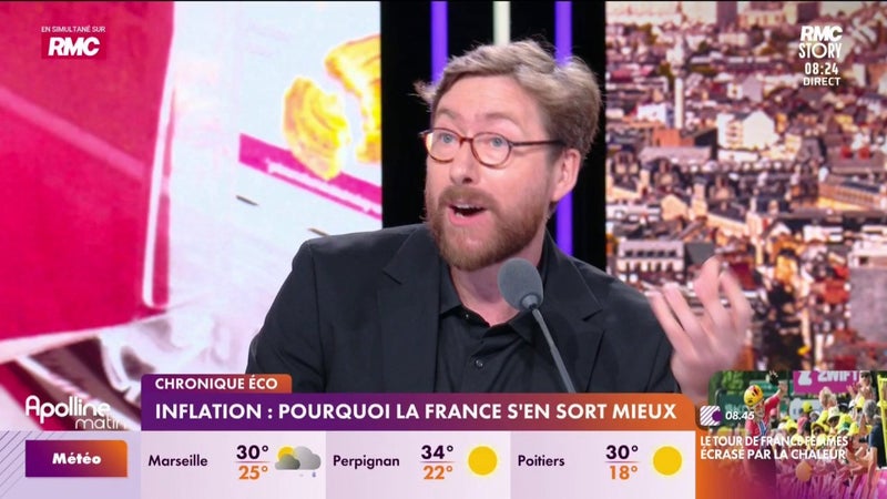 Chronique éco - Inflation : pourquoi la France s'en sort mieux que les autres