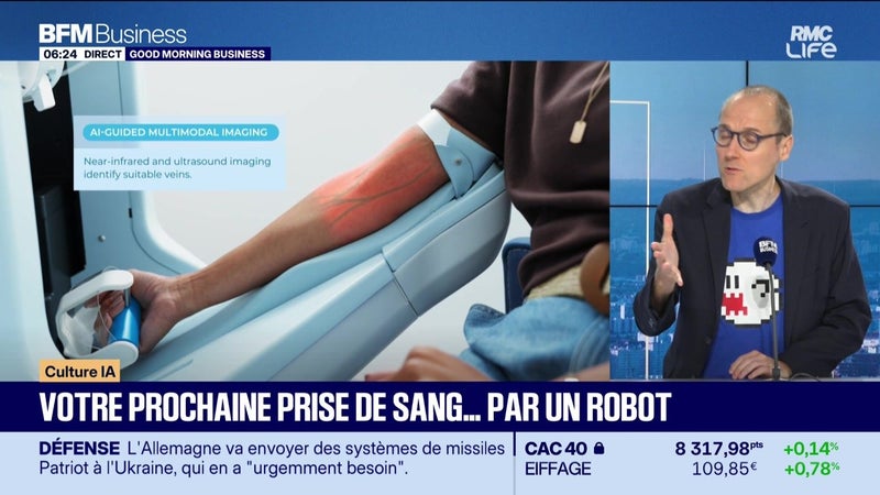 Culture IA : Votre prochaine prise de sang... par un robot, par Anthony Morel - 09/09
