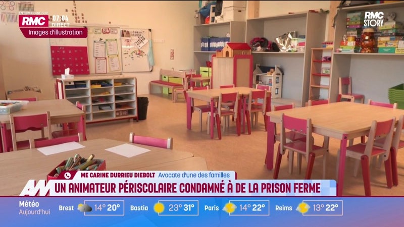 Un animateur périscolaire condamné à de la prison ferme