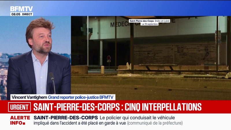 Saint-Pierre-des-Corps: cinq personnes interpellées et placées en garde à vue