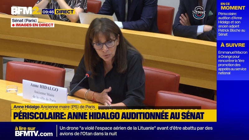 iolences dans le périscolaire: "Une des difficultés essentielles concerne la circulation de l'information", déclare Anne Hidalgo