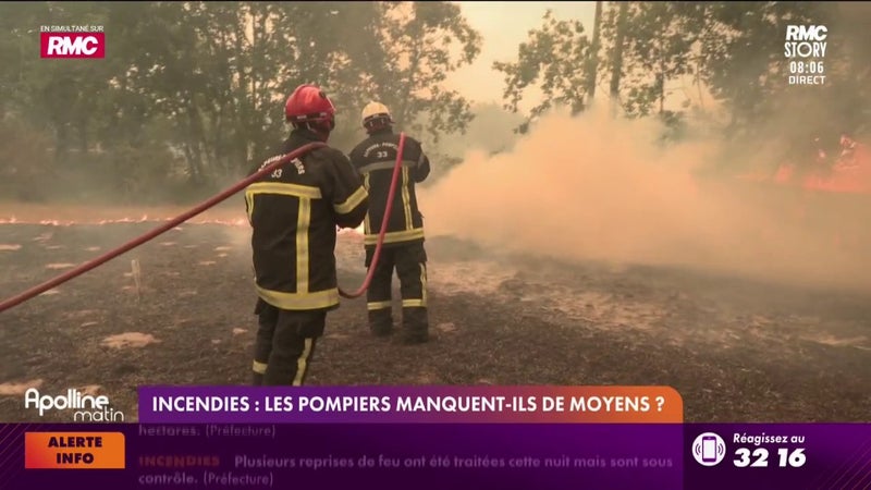 Incendies : les pompiers manquent-ils de moyens ?