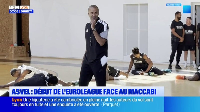 L'Asvel débute l'euroleague face au Maccabi ce jeudi 24 septembre