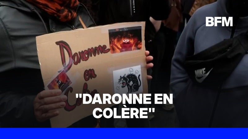 Manifestations du 24 octobre: une mère apporte son soutien à sa fille, lycéenne