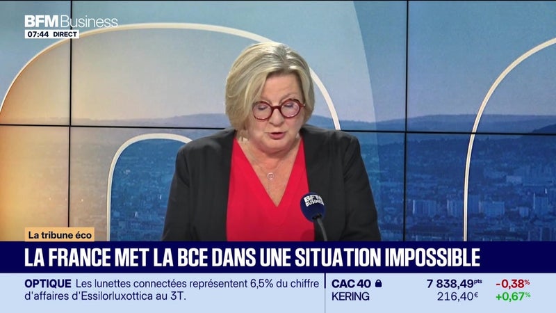 La tribune éco : La France met la BCE dans une situation impossible - 21/10