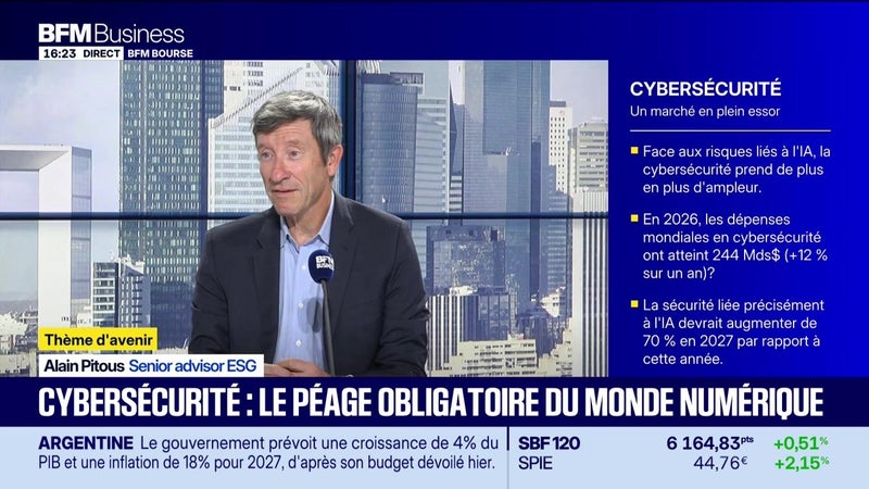 Thème d'avenir : Cybersécurité, le péage obligatoire du monde numérique - 16/09