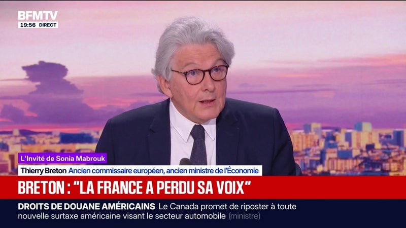 Crise migratoire à Ceuta: "C'est une crise hybride", observe Thierry Breton, ancien ministre de l'Économie
