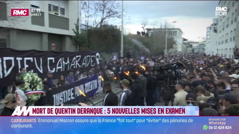 Mort de Quentin Deranque : 5 nouvelles mises en examen