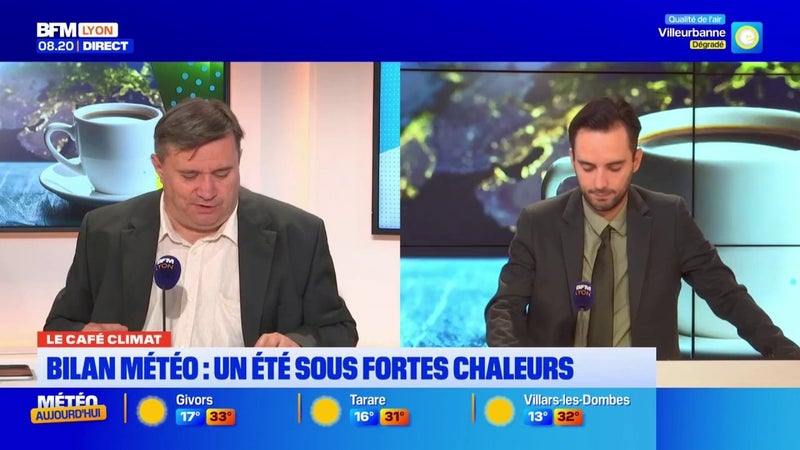 Le Café Climat: un bilan météo de cet été sous les fortes chaleurs