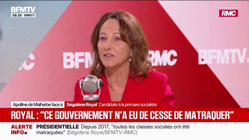 Croissance: Ils ont tout cassé par incompétence (...) donc il va falloir remonter la pente, réagit Ségolène Royal, candidate à la primaire socialiste, aux politiques menées par le gouvernement
