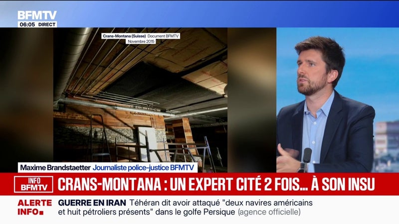INFO BFMTV. Incendie de Crans-Montana: l'identité d'un ingénieur a été utilisée à son insu pour valider des travaux dans le bar le Constellation
