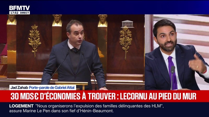 Retraites: Jad Zahab, porte-parole de Gabriel Attal, met en garde contre "une fracture générationnelle" et affirme "qu'on est au bout d'un système"