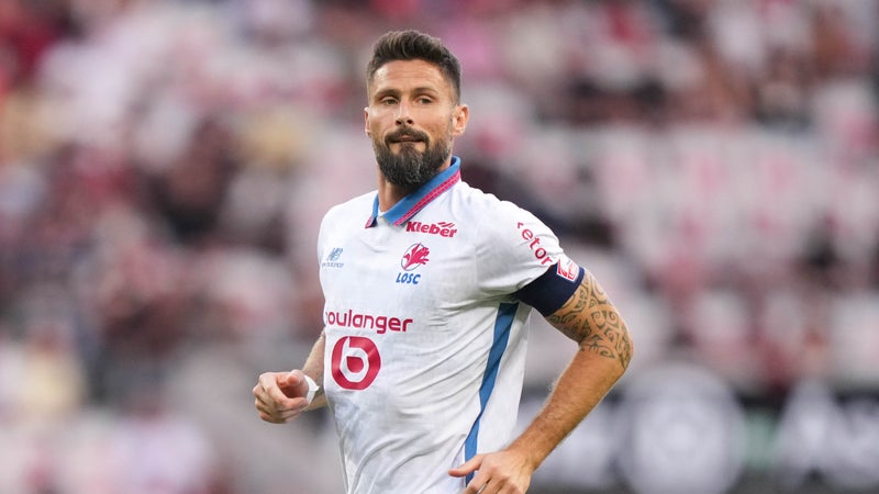 Arsenal-Lille: Giroud "espérait" affronter les Gunners et s'attend à un retour émouvant à l'Emirates Stadium