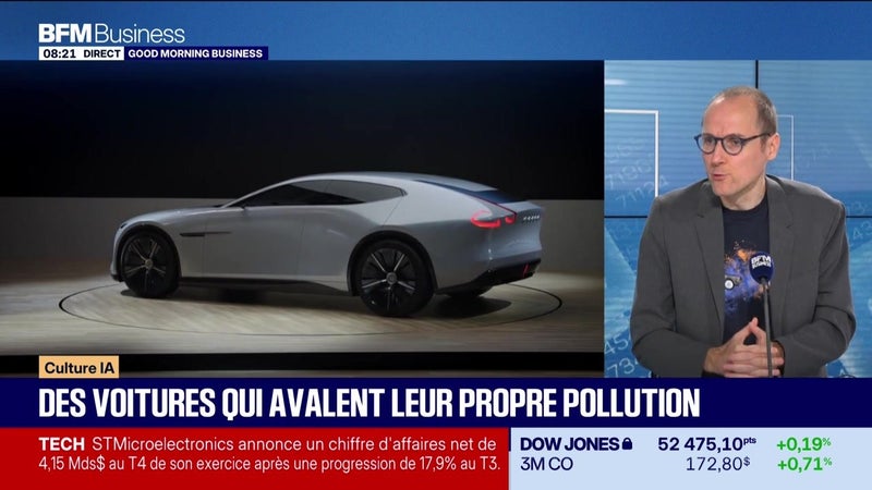 Culture IA : Des voitures qui avalent leur propre pollution, par Anthony Morel - 29/10