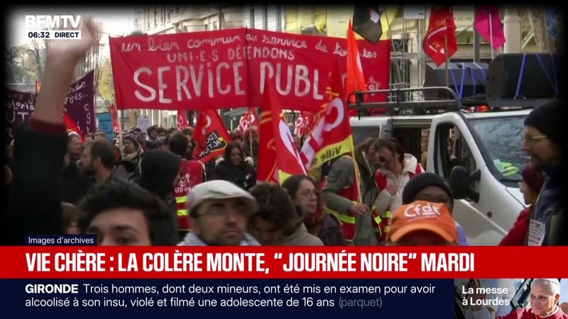 Vie chère: plus de 160 manifestations prévues partout en France mardi 29 septembre