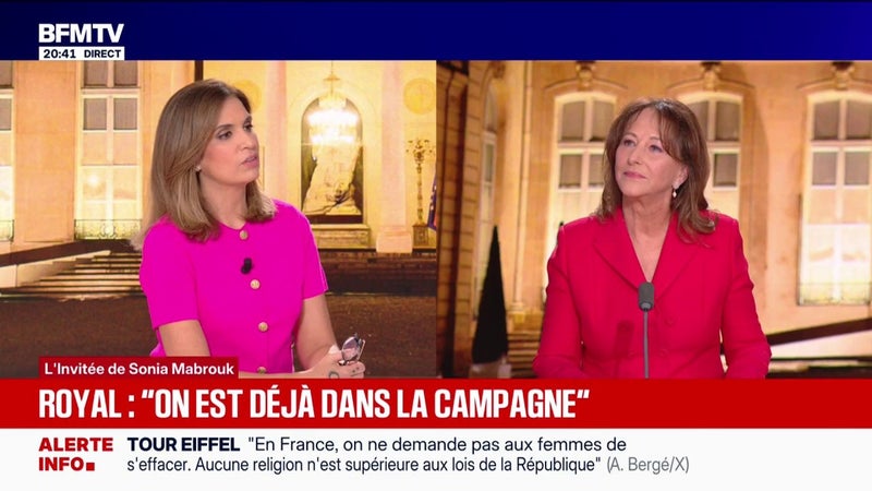 "Nous sommes maintenant dans la campagne", déclare Ségolène Royal, candidate à la primaire socialiste pour la présidentielle