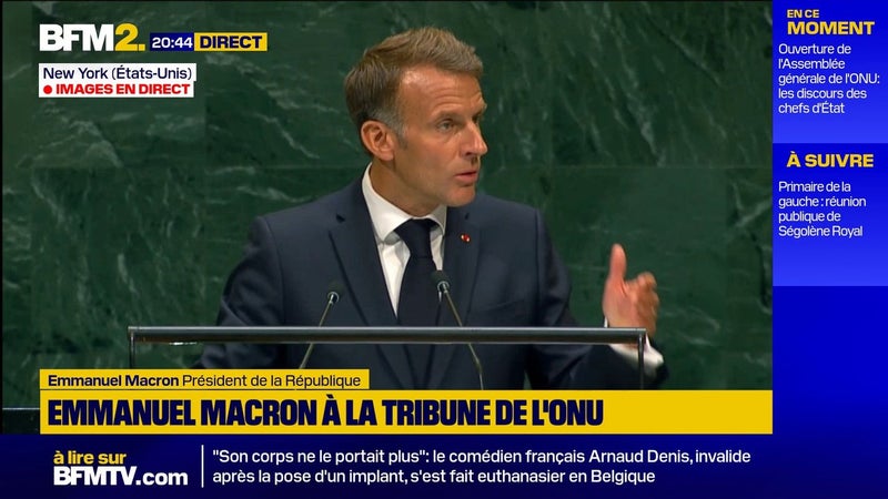 IA: Emmanuel Macron appelle les États souverains à ne pas dépendre de la Chine et des États-Unis