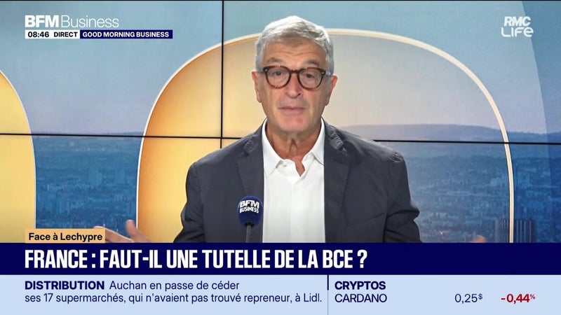 Emmanuel Lechypre face à Marc Fiorentino : France, faut-il une tutelle de la BCE ? - 25/09
