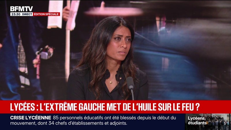 Blocage des lycées: "On est face à des jeunes, on doit faire attention", affirme Prisca Thevenot, députée "Renaissance"