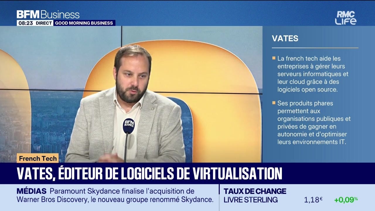 Logically Code French Tech : Vates, éditeur de logiciels de virtualisation - 07/10