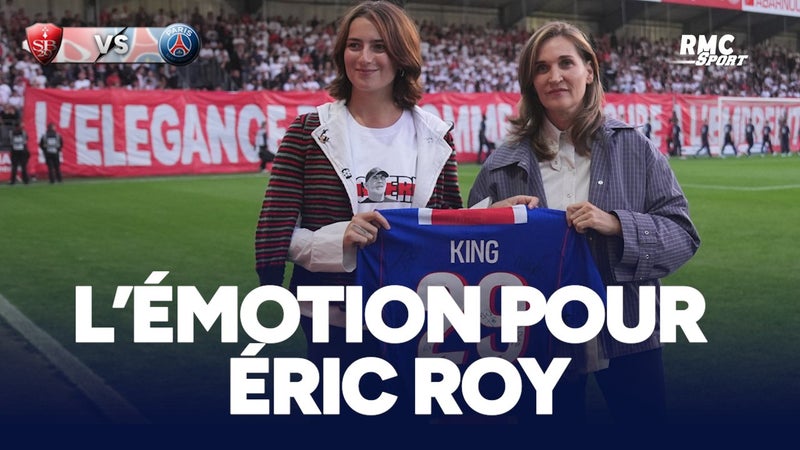 Brest-PSG / Hommage à Eric Roy : Chants, tshirts, fleurs... l'émotion pour le King