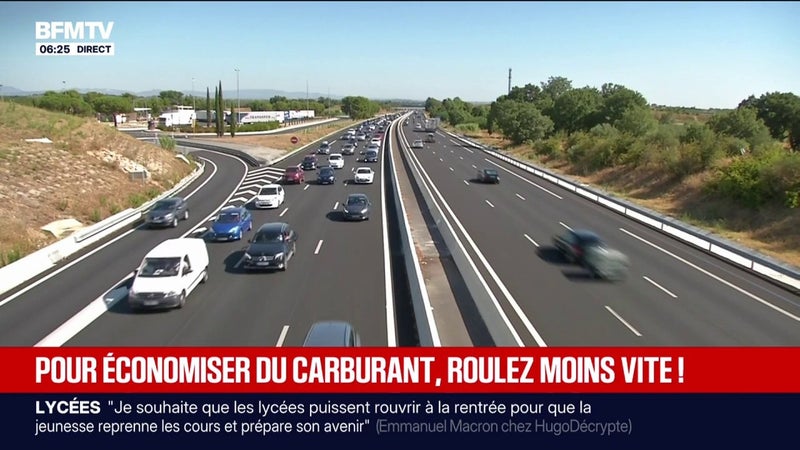 Pour limiter la consommation du carburant, la Suisse envisage une limitation temporaire de vitesse à 80 km/h