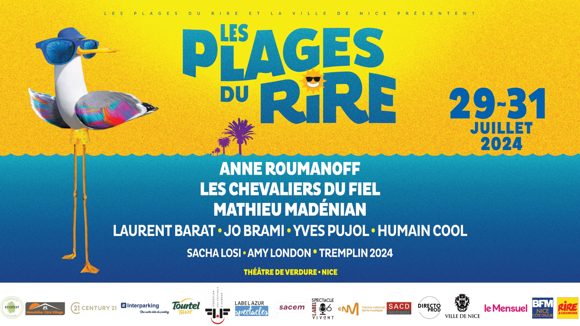 A gagner : vos places pour les Plages du Rire