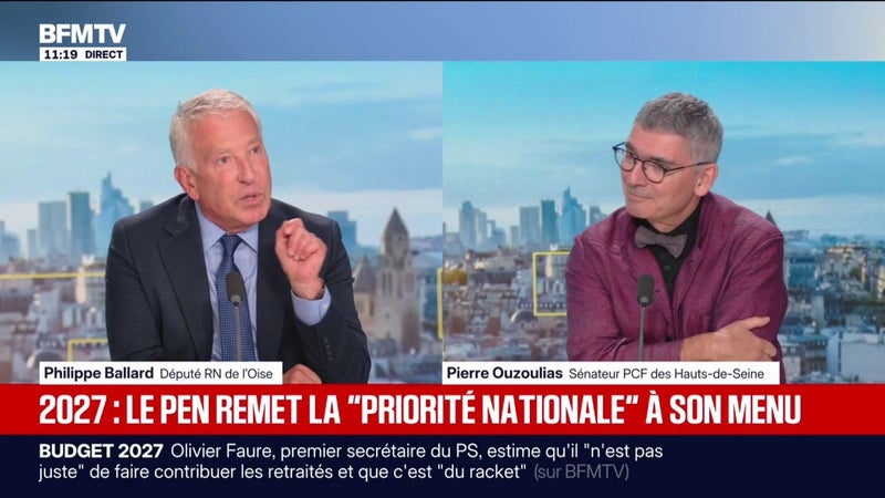 Propositions du RN sur le logement social: "La préférence nationale, c'est ce que Pétain a mis en place en 1940", lance le sénateur PCF Pierre Ouzoulias