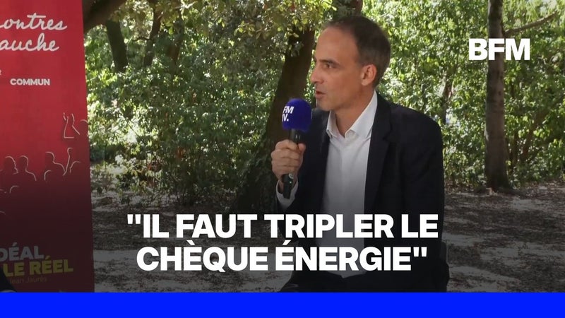 Présidentielle 2027: Raphaël Glucksmann souhaite "des aides ciblées massives"