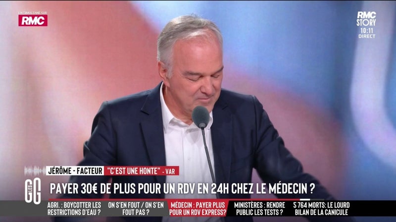Le coup de gueule de Jérôme contre les rendez-vous payant pour voir un médecin plus rapidement