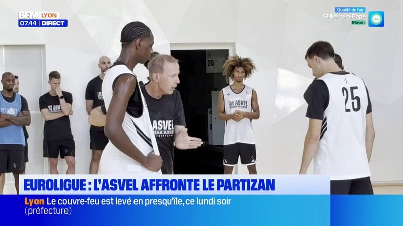 Euroligue : l'ASVEL affronte Belgrade