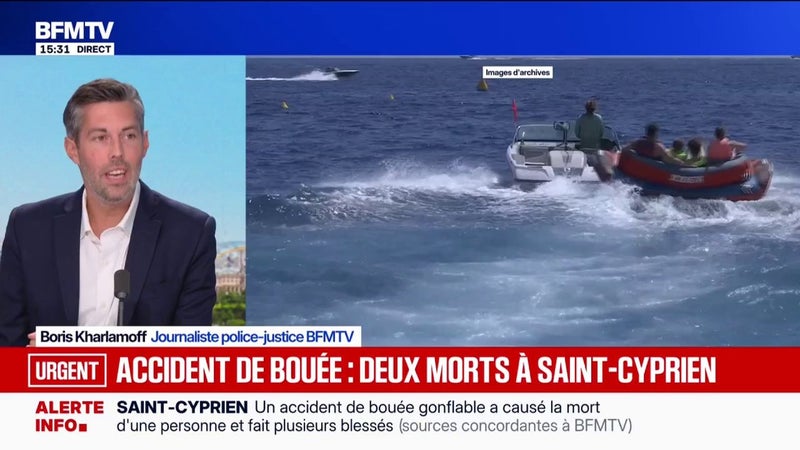 Saint-Cyprien: un accident de bouée tractée fait au moins deux morts et plusieurs blessés